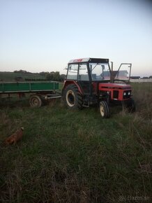 Zetor 7211 vlečka 5tonka - 2