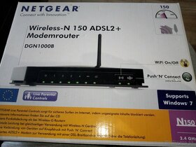 Netgear wireless -n150adsl2+modem router dgn1000b - 2