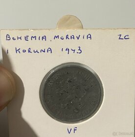 1 Koruna 1943 Protektorát - 2