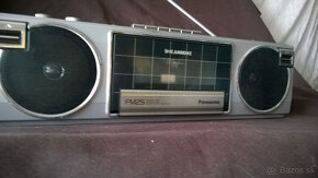 retro boombox -kazeťák 1985 Panasonic - 2