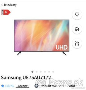 Samsung UE75AU7172 - 2