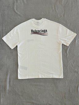 Balenciaga tričko (biele) - 2