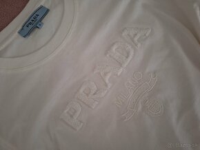 PRADA tričko biele - 2
