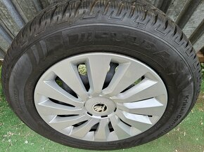 Orig.zimná sada Škoda - 5x112 r16 + 215/60 r16 - 2