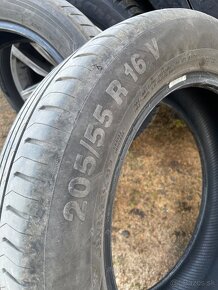 Predám letné pneumatiky 205/55 r16 - 2