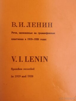 Gramofónova plátna LP - V.I. Lenin 1919-1920 - 2