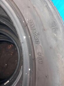 Pneumatiky letné 4ks - BFGOODRICH 215/60/R17 - 2