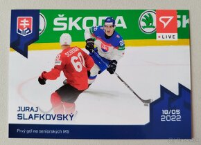 Hokejové kartičky HOKEJOVÉ SLOVENSKO 2024 - Juraj SLAFKOVSKÝ - 2