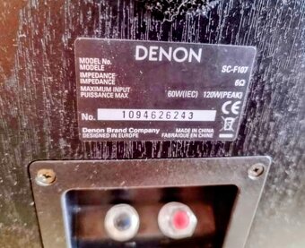 Predám zostavu Denon DRA-109F + Denon DCD-109F + Denon SC-F1 - 2