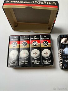 Vintage golfové loptičky Dunlop a Pinnacle - 2