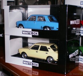 LADA 1200 a  ...ŠKODA 105L , WHITEBOX , 1:24 - 2