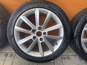 TERON orig Alu disky  225 45 R17 5x112 Skoda Superb octavia  - 2