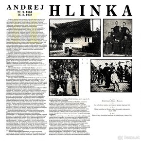 LP ANDREJ HLINKA – Slovenský rozhlas, Edícia Pamäť národa –1 - 2