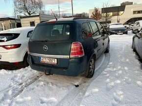 Opel Zafira 1.9 TDCi 110kw koup. ČR TZ - 2