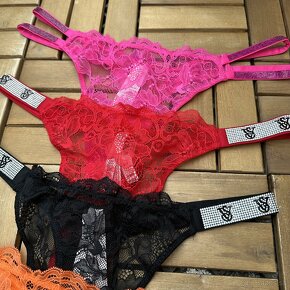 Victoria’s secret kamienkové tanga, veľkosť M - 2