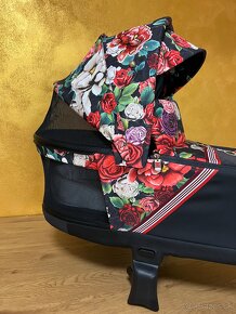 Cybex priam vanička 4.0 Lux carry cot Spring Blossom dark - 2