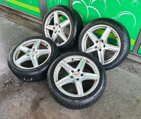 Zimní Kola 5x112 Audi VW Seat Skoda 205/50R17 - 2