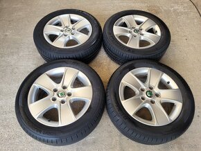 HLINIKOVE DISKY ORIGINAL SKODA OCTAVIA 2 LIFT5x112 205/55R16 - 2