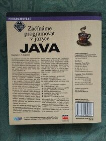 Predám knihu Začíname programovať v jazyku JAVA. - 2