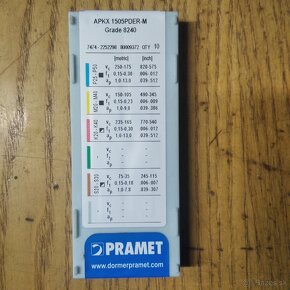 Tk platky Pramet APKX 1505PDER-M 8240 - 2