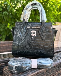 Karl Lagerfeld kabelka čierna - 2