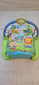 Fisher Price hrazda s pianom - 2