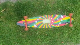 Skateboard FLIP CRUISER: RASTA SHROOM PINNER 9.9 - 2