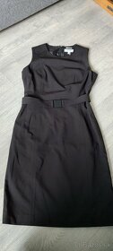 Čierne elastické šaty Calvin Klein S - 2
