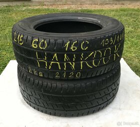 215/60 16C zimné Hankook 103/101T - 2