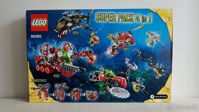 Nové zapečatené LEGO Atlantis 66365 Superpack 4v1 - 2