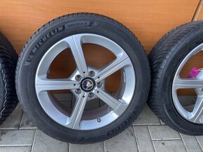 Orig. Mercedes alu disky 5x112 6,5jx17 ET44 205 55 R17 zimné - 2