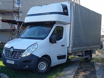 Renault MASTER 2,3 Valník Plachta +Spacia nadstavba - 2