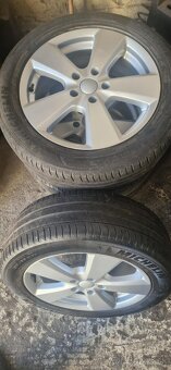 Alu disky R17 + pneu 215/55 R17 - 2