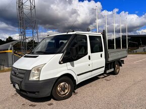 Ford Transit 2.2 TDCI valník dvojkabína 7 miest 2014 300M - 2