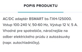 Predám adaptér AC/DC z 220V-12V - 2