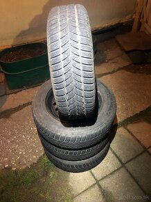 Zimne pneu Barum,na plechových diskoch 175/65 R14 - 2