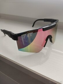 Športové slnečné okuliare Pit Viper - čierno ružové - 2