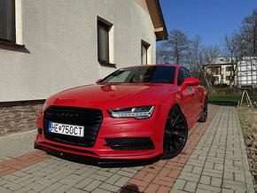 Audi A7 Facelift, 3.0 Bitdi, S-Line, 235kw, Misano red pearl - 2