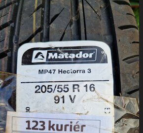 predam letnu pneumatiku MATADOR 205/55/R16 - 2