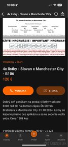 Slovan Bratislava - Manchester City - 2