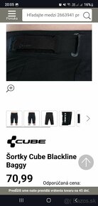 Kraťasy, šortky CUBE MTB-Blackline Baggy - MTB Shorts L - 2