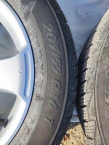 Zimné disky originál VW 5x112 205/55 R16 - 2