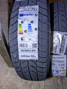 NOVÉ/ZIMNÉ pneumatiky SAVA 185/60 R15 84T - 2