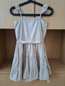 Béžové šaty Zara Kids, 7-8 rokov, 128 cm - 2