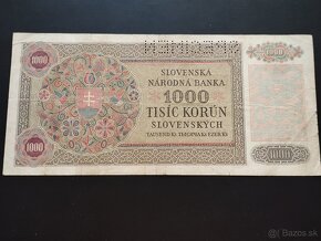 1000 korun 1940 Slovensky stat - 2