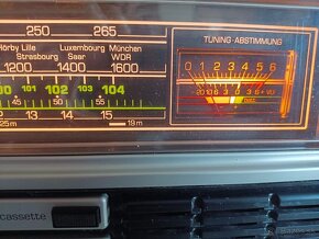 Telefunken Bajazzo CR800 stereo radiomagnetofon retro kazeťá - 2