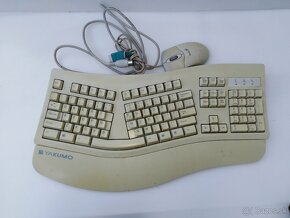 Retro klavesnica , Guličková retro myš Genius GM-6 25pin por - 2