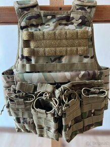 Mil-Tec Laser-cut Carrier Vest - Multitarn - 2