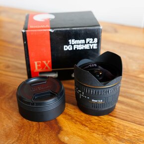 Sigma 15mm fisheye na Canon EF - 2