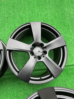 R18 5x112 Original Mercedes Black Matte 8.5J ET48 - 2